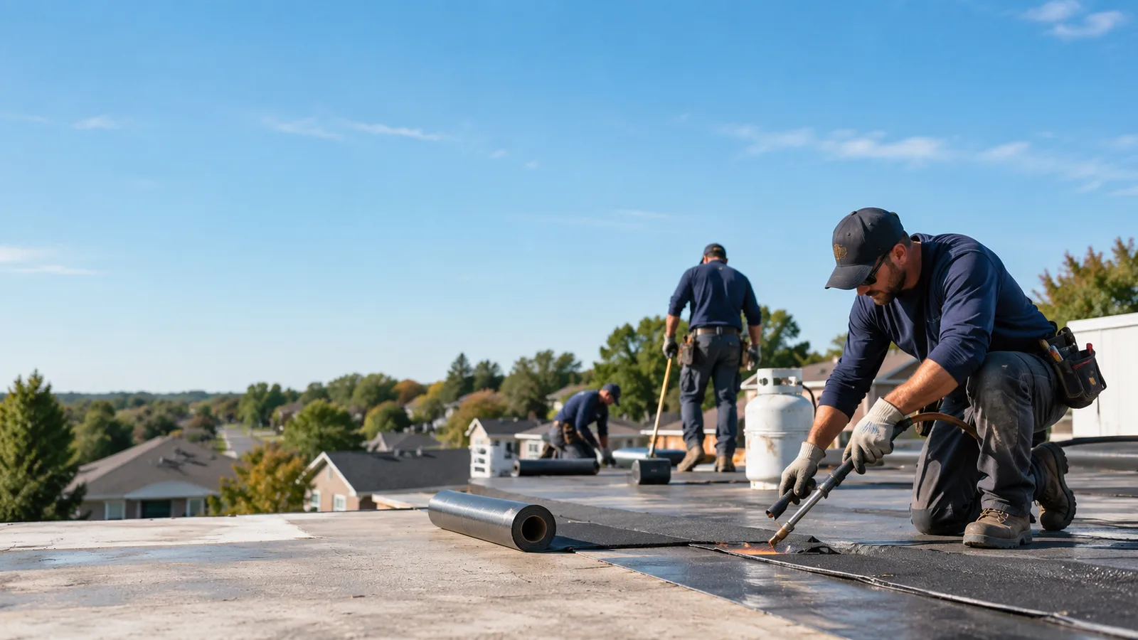 Flat Roof Leak Repair providers in Glade, KS
